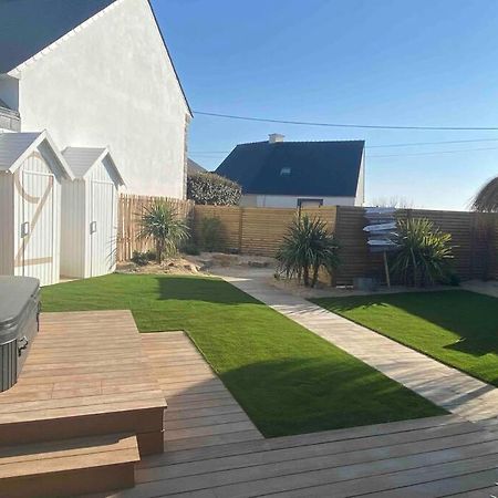 La Cabane De La Plage Quiberon Bagian luar foto