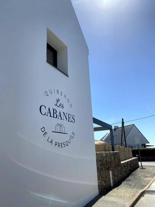 La Cabane De La Plage Quiberon Bagian luar foto